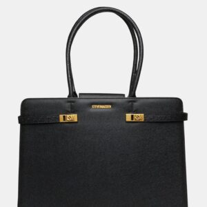 Steve Madden Structured Black Handbag