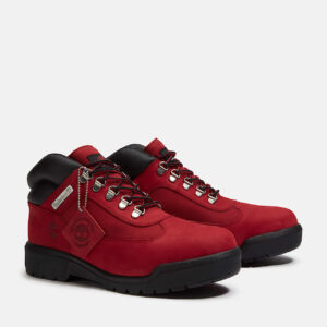 Red and Black TImberland